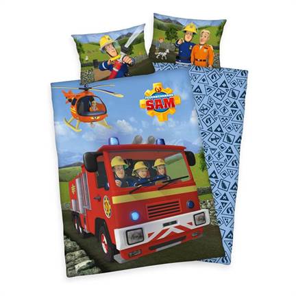 Brandweerman Sam dekbedovertrek