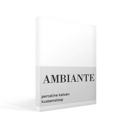 Ambiante percaline katoen kussensloop