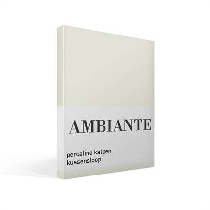 Ambiante percaline katoen kussensloop