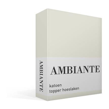 Ambiante percaline katoen topper hoeslaken