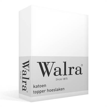 Walra katoen topper hoeslaken