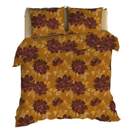 Romanette Bess flanel dekbedovertrek