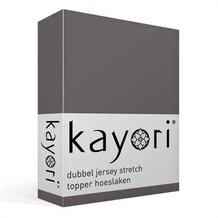 Kayori Kyoto dubbel jersey stretch topper hoeslaken