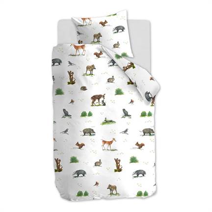 Beddinghouse Kids Forest Animals dekbedovertrek