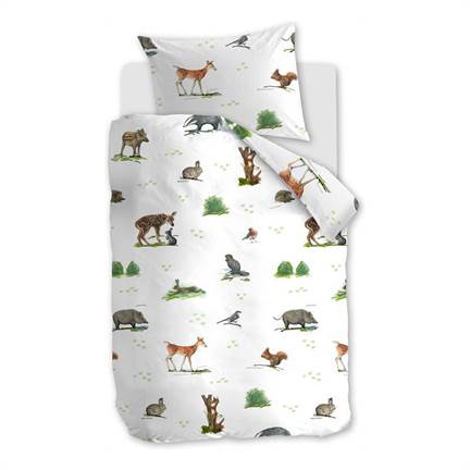 Beddinghouse Kids Forest Animals dekbedovertrek