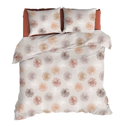 Romanette Snowflakes flanel dekbedovertrek