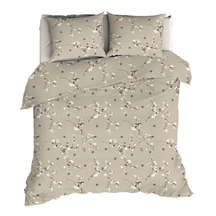 Romanette Winterblossom flanel dekbedovertrek