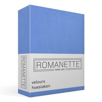 Romanette velours hoeslaken