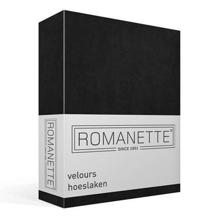 Romanette velours hoeslaken
