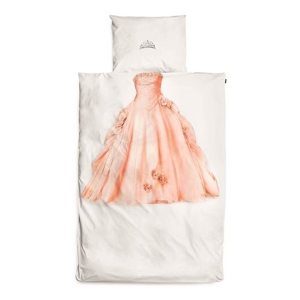 SNURK Princess flanel dekbedovertrek