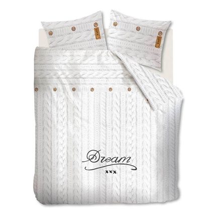Beddinghouse Knitted Dream flanel dekbedovertrek