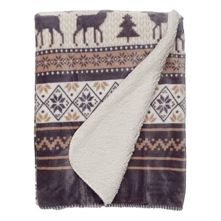 Unique Living Lenvik fleece plaid