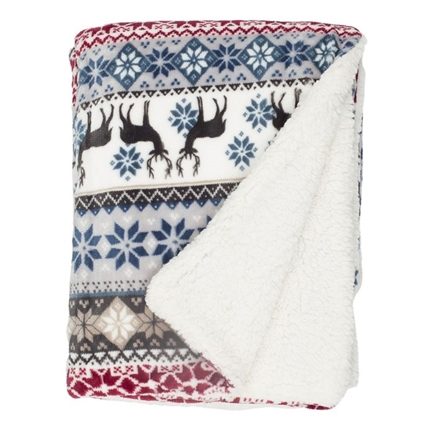 Unique Living Molde fleece plaid