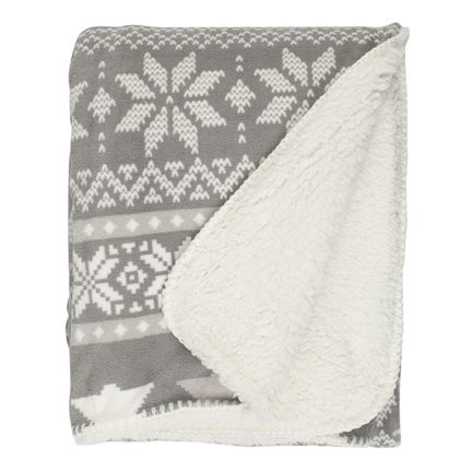 Unique Living Wonderful fleece plaid
