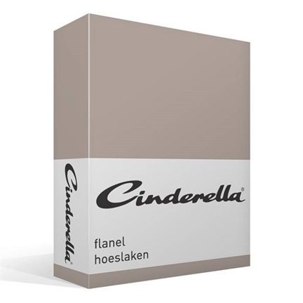 Cinderella flanel hoeslaken