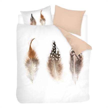 Snoozing Feathers dekbedovertrek