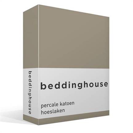 Beddinghouse percale katoen hoeslaken