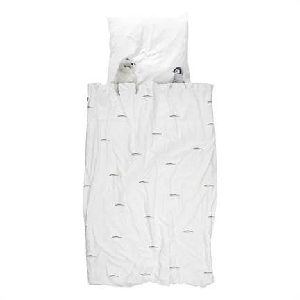 SNURK Arctic Friends flanel dekbedovertrek