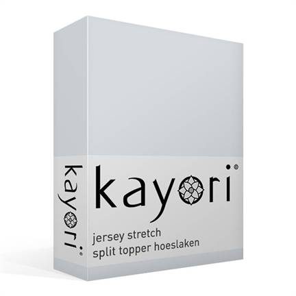 Kayori Shizu jersey stretch split-topper hoeslaken