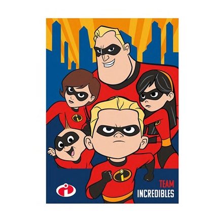 The Incredibles Fleece Plaid