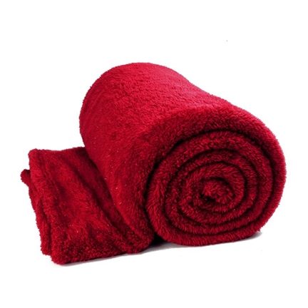 Unique Living Teddy Glitter fleece plaid