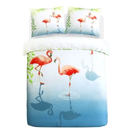 Papillon Flamingle dekbedovertrek