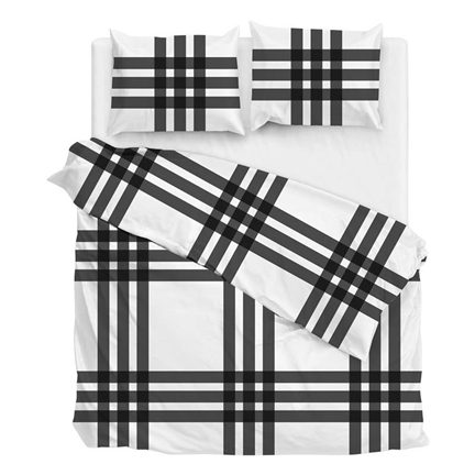 Zo!Home Square flanel dekbedovertrek