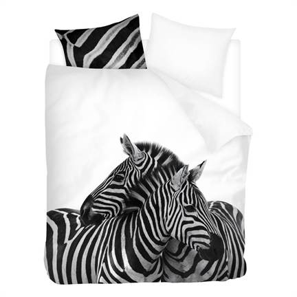 Snoozing Zebras dekbedovertrek