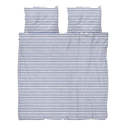 SNURK Breton Bonsoir flanel dekbedovertrek