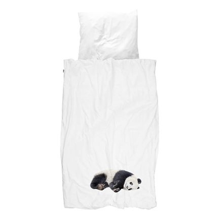 SNURK Lazy Panda dekbedovertrek