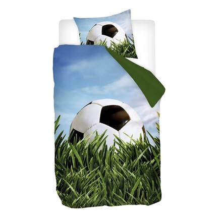 Snoozing Voetbal dekbedovertrek