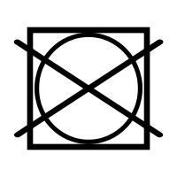 Wassymbool niet in de wasdroger