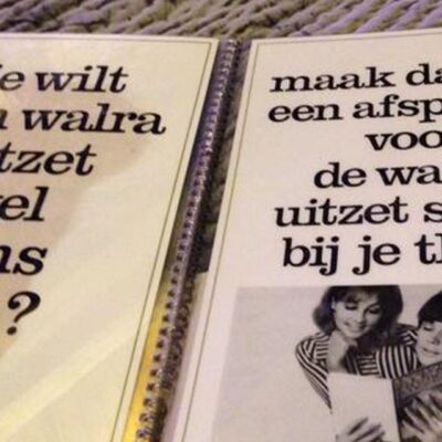Nostalgie: sparen voor je Walra uitzet