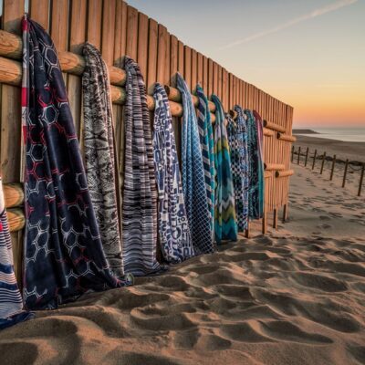 Zon, zee, strandlaken!