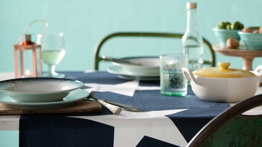 Een stijlvolle keuken met Smulderstextiel.nl