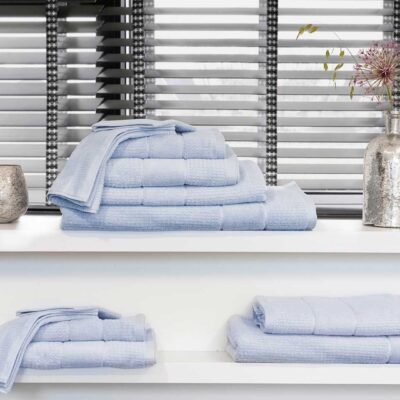 Ook in de badkamer Smulderstextiel.nl