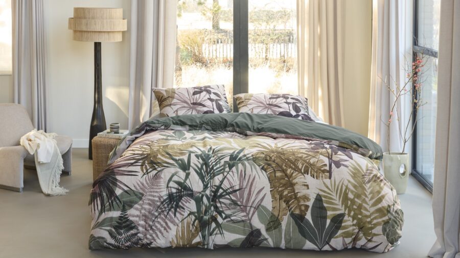 Beddengoed geïnspireerd op de natuur