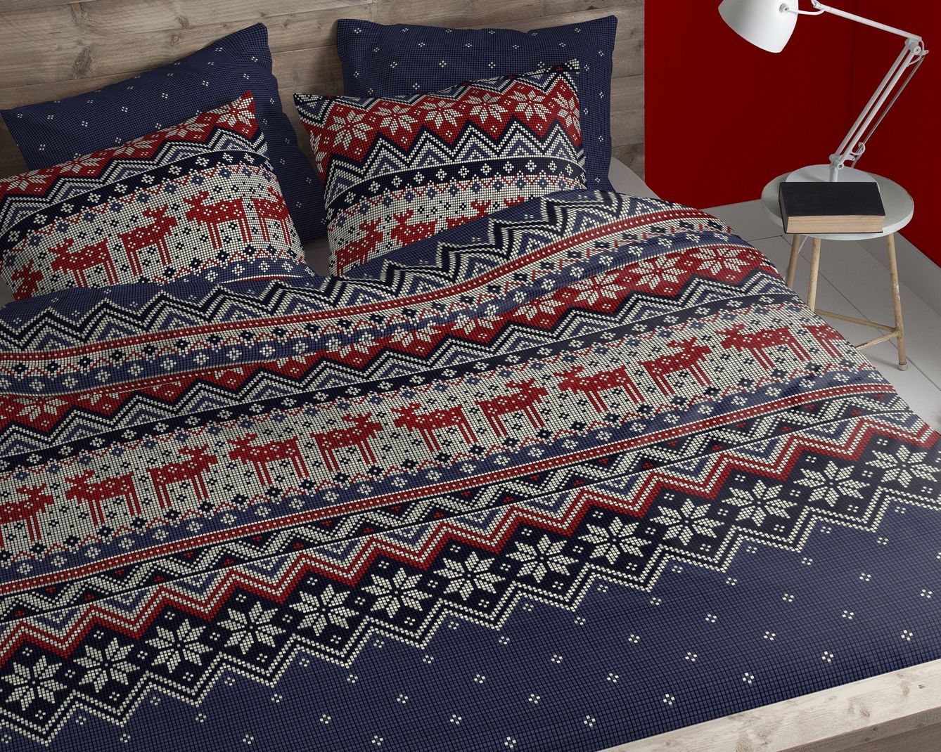 Cinderella Bergen flanel dekbedovertrek