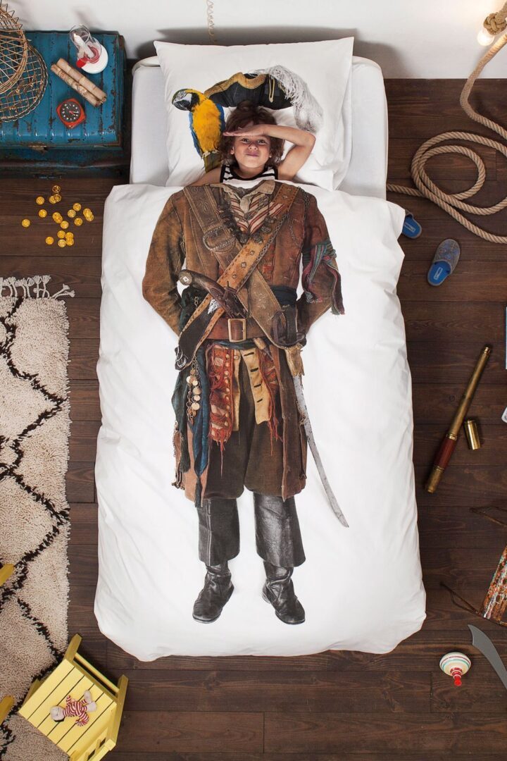 SNURK Pirate dekbedovertrek