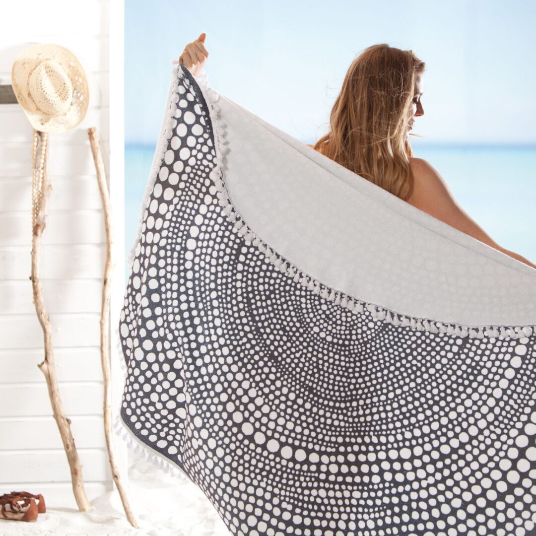 Seahorse Nodo rond strandlaken