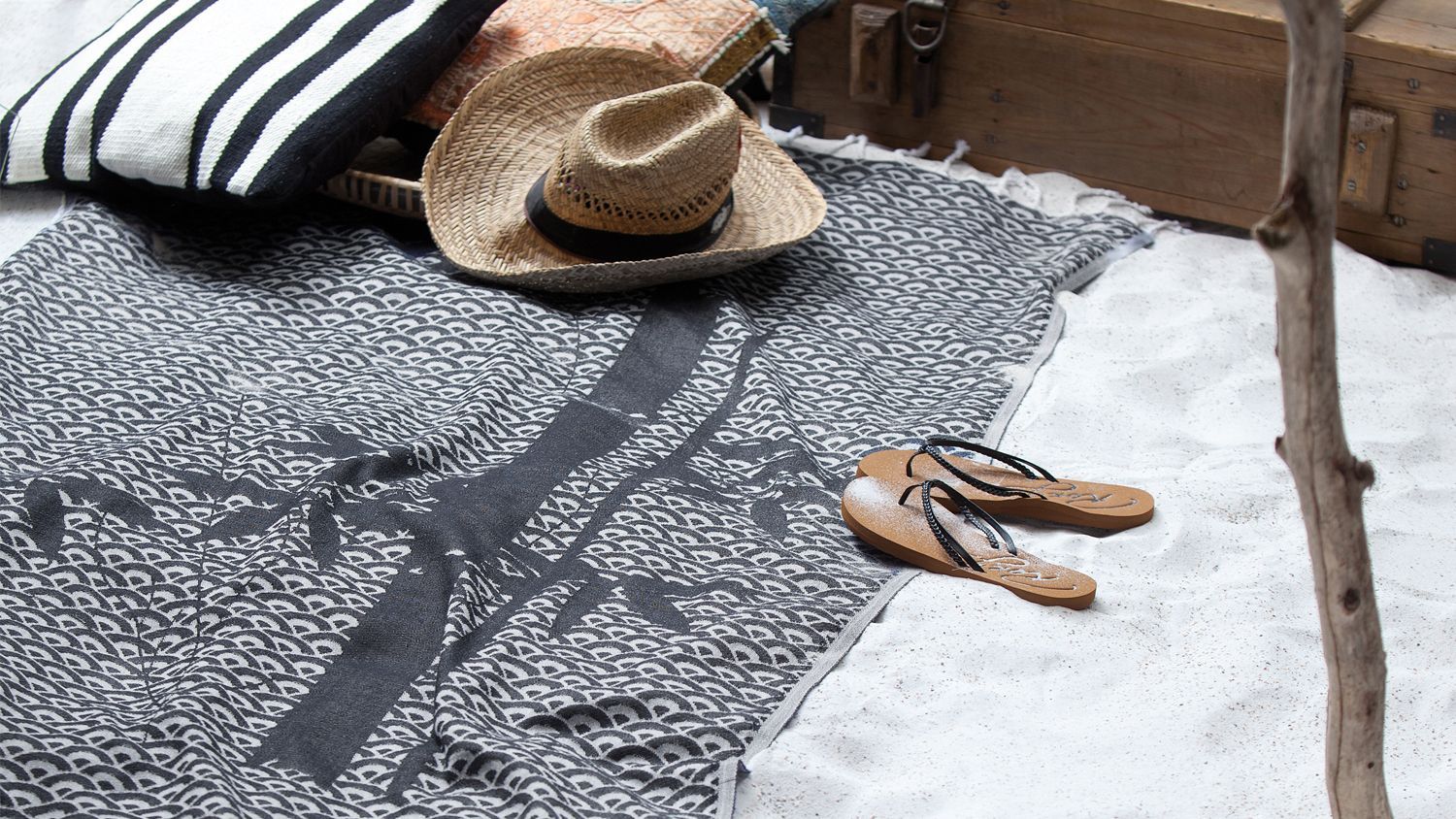 Seahorse Bamboo hammamdoek