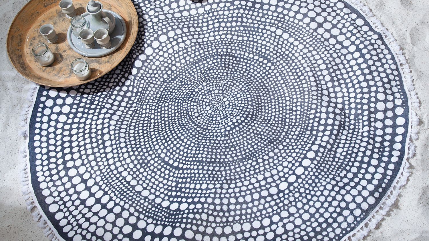 Seahorse Nodo rond strandlaken