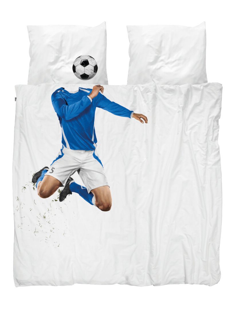 Scoor met het SNURK Soccer Champ dekbedovertrek