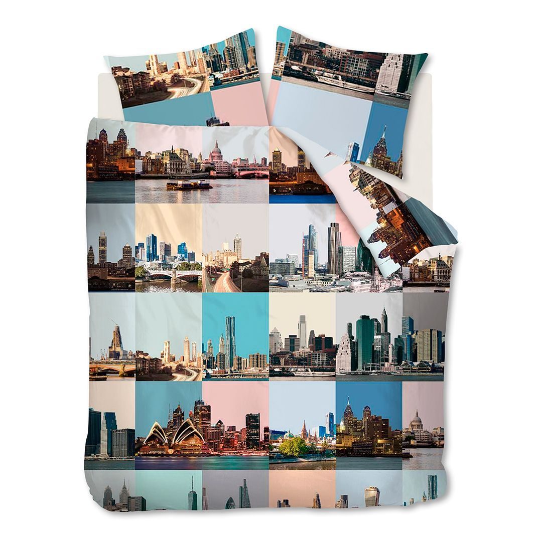 Ambiante City Fragments dekbedovertrek