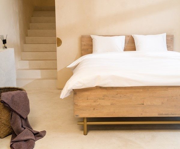 Kayori Giza dekbedovertrek - wit