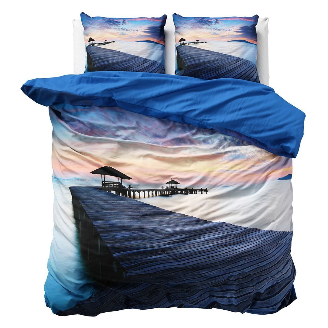Sleeptime Bridge Beach dekbedovertrek