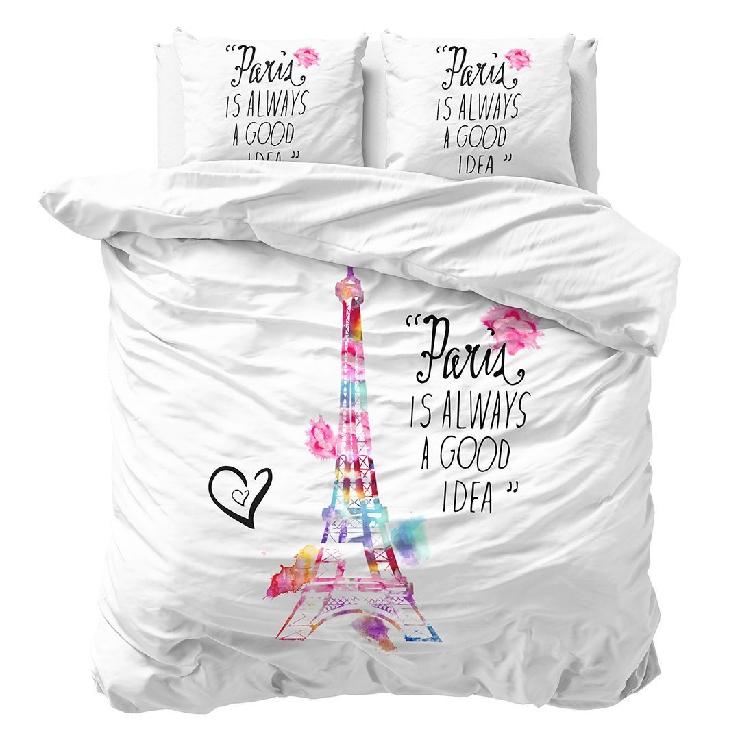 Sleeptime Paris Splash dekbedovertrek