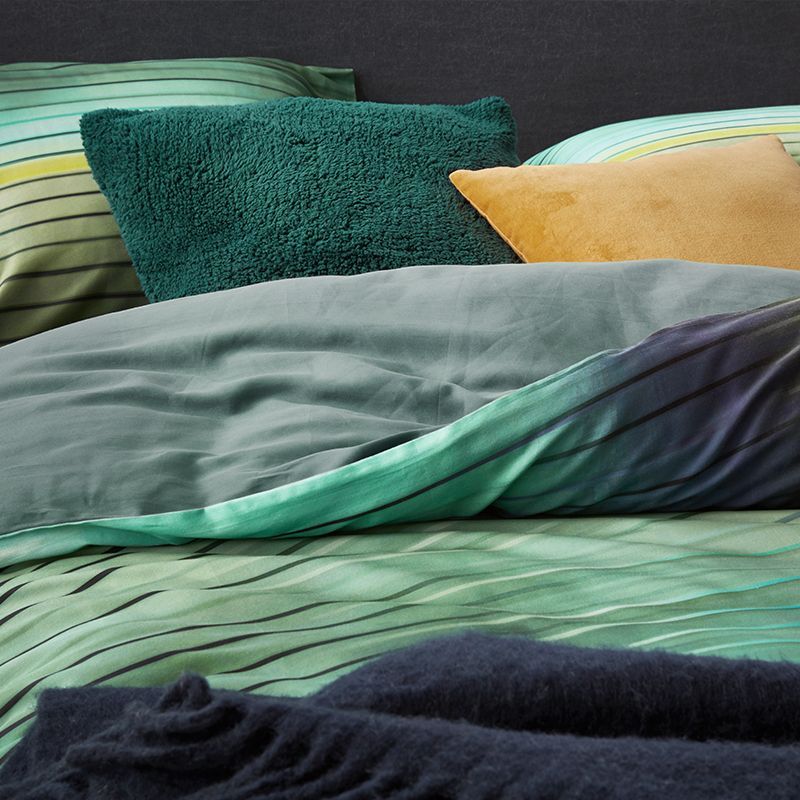 Essenza Fais dekbedovertrek - Groen