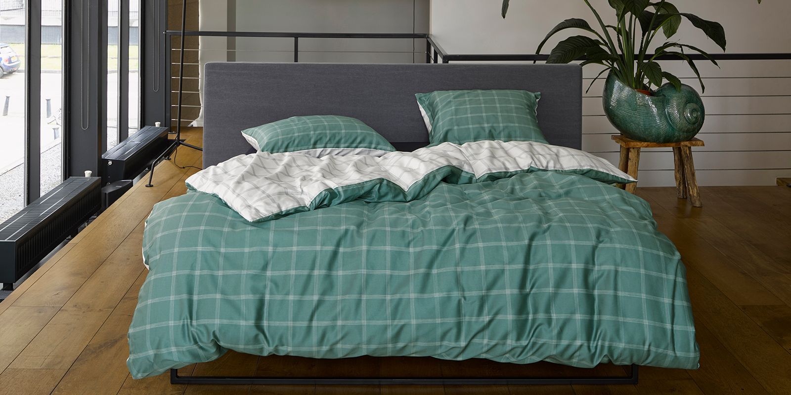 Essenza Loja dekbedovertrek - Sage Green