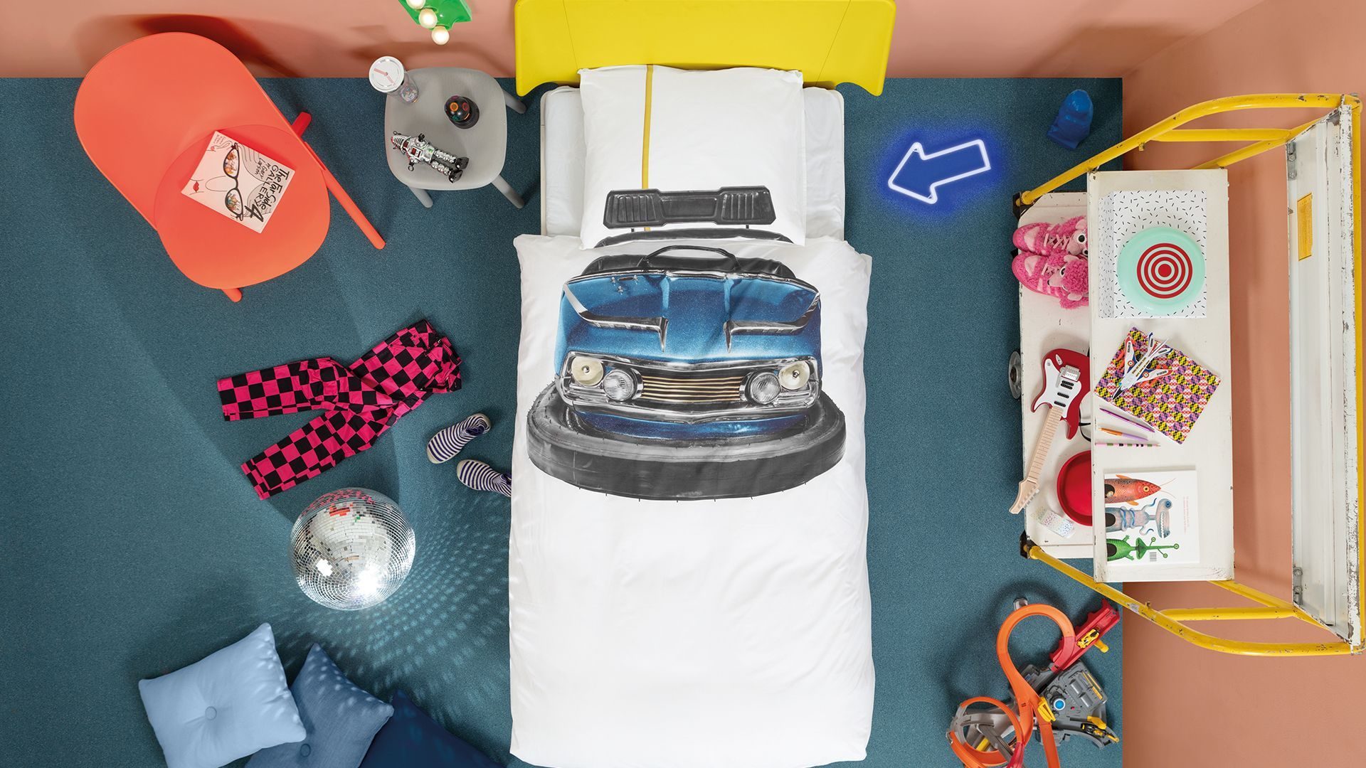 SNURK Bumper Car dekbedovertrek